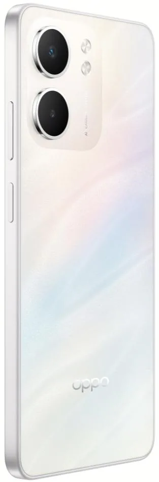 Смартфон OPPO пластик 6.67 дюйм Білий 4ГБ 128ГБ NFC