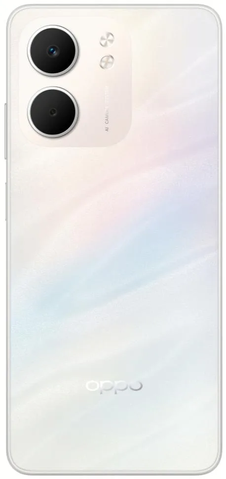 Смартфон OPPO пластик 6.67 дюйм Білий 4ГБ 128ГБ NFC