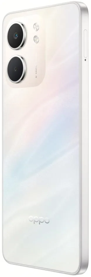 Смартфон OPPO пластик 6.67 дюйм Білий 4ГБ 128ГБ NFC