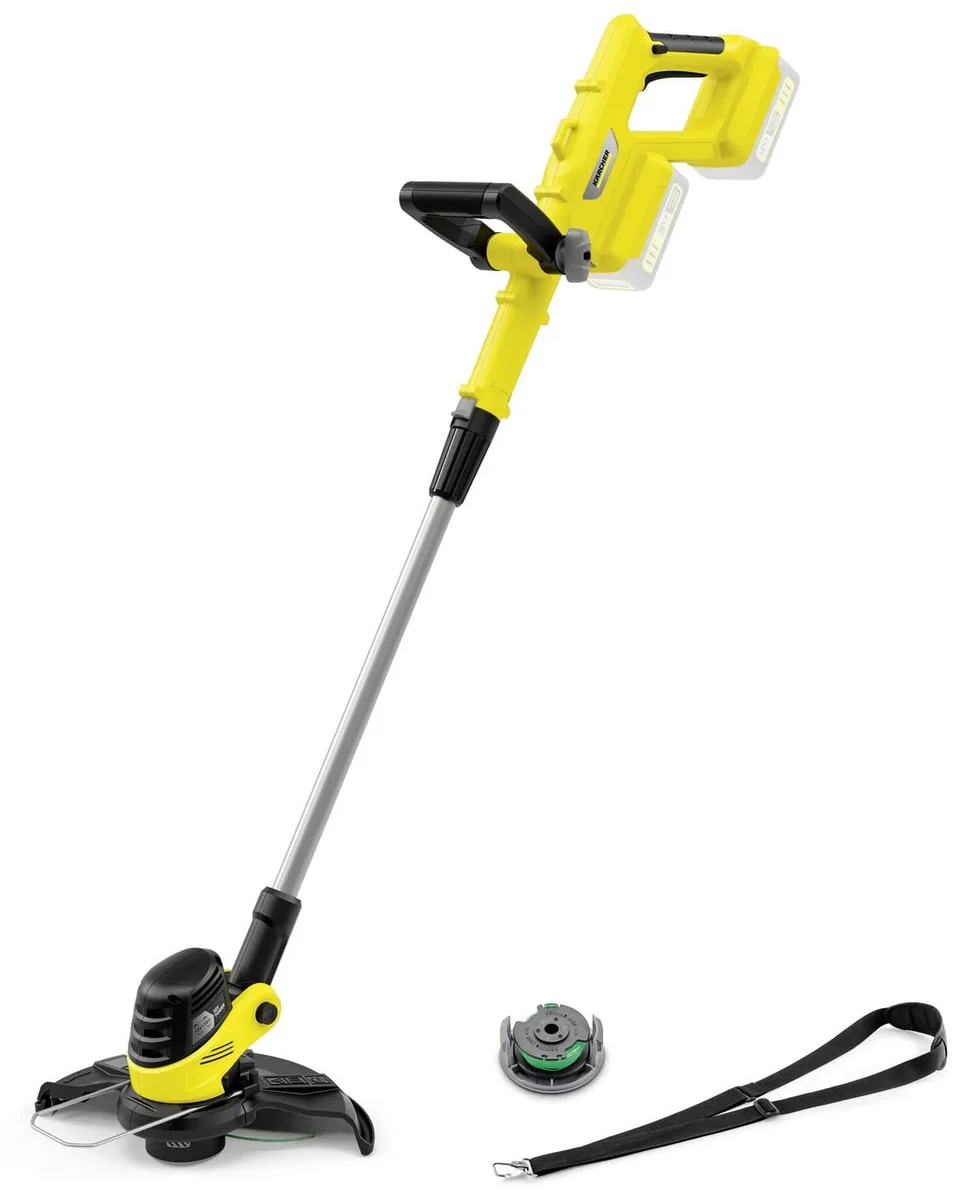 Тример акумуляторний Karcher 30 см жовтий електричний 36В 8000 об/хв