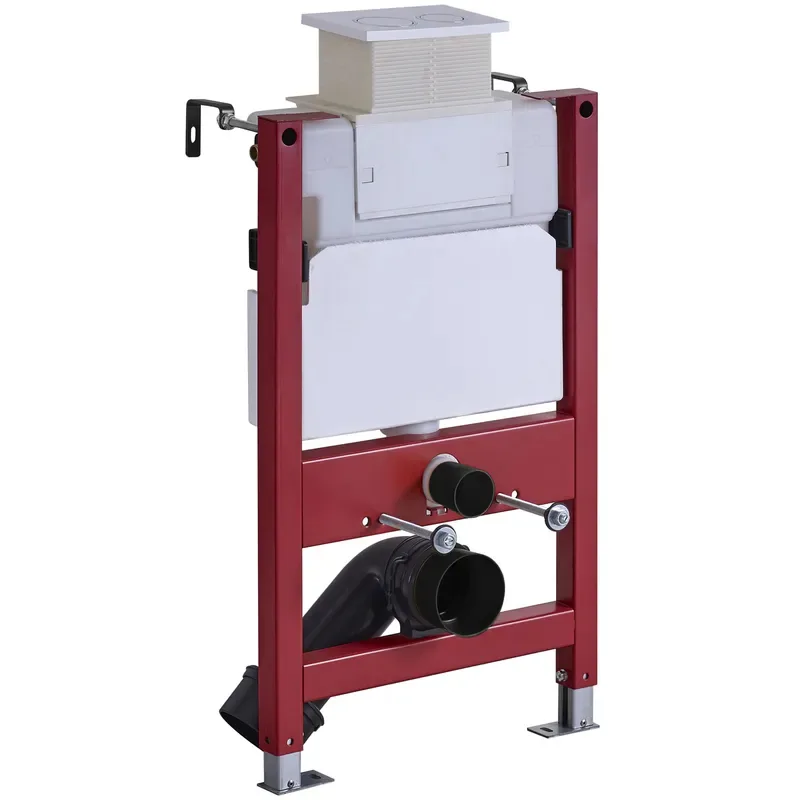 Інсталяція для підвісного унітазу Koer HDPE 500х165х820 Червона