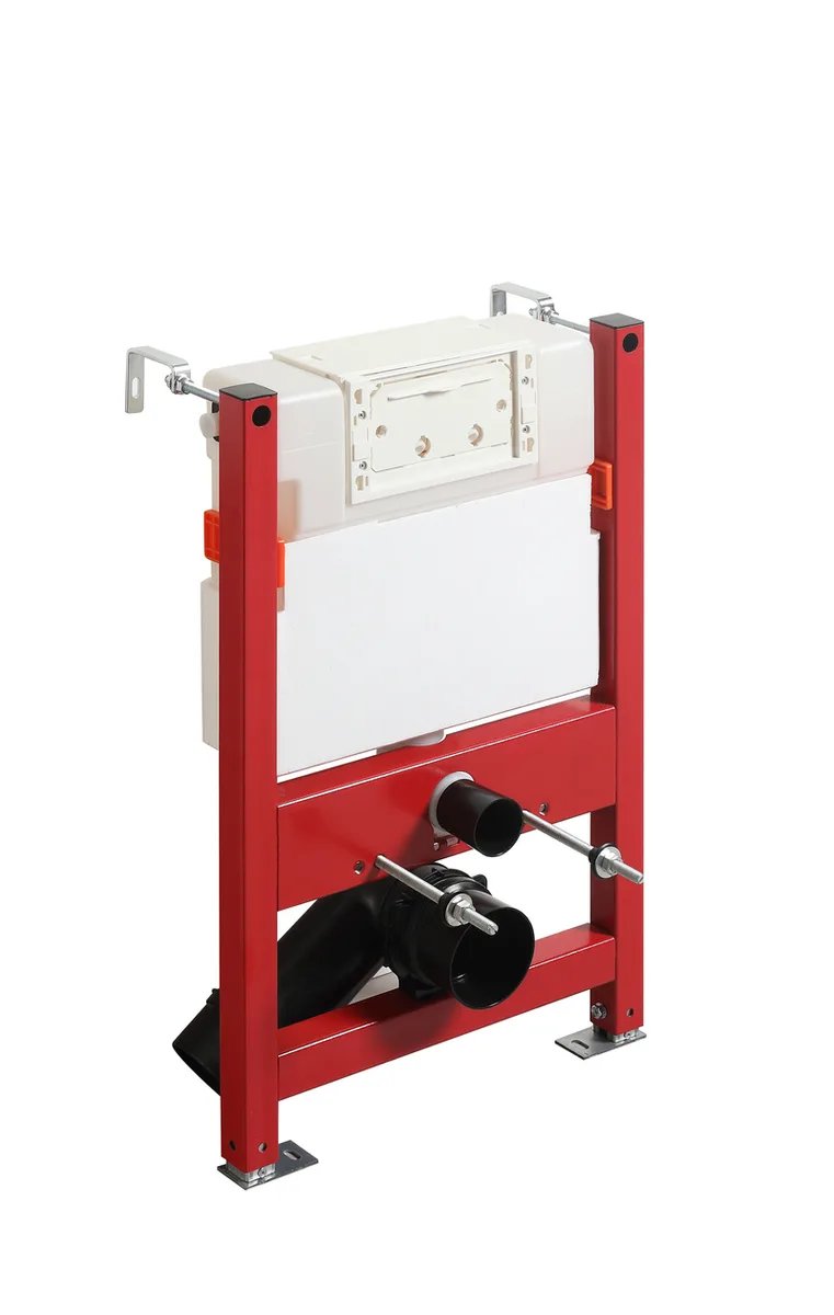 Інсталяція для підвісного унітазу Koer HDPE 500х165х820 Червона