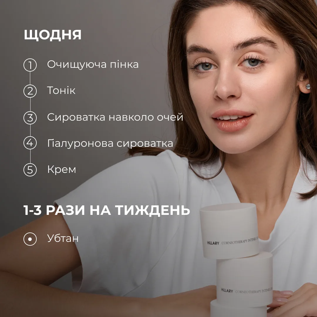 Набір для щоденного догляду за нормальною та комбінованою шкірою Hillary Perfect 6