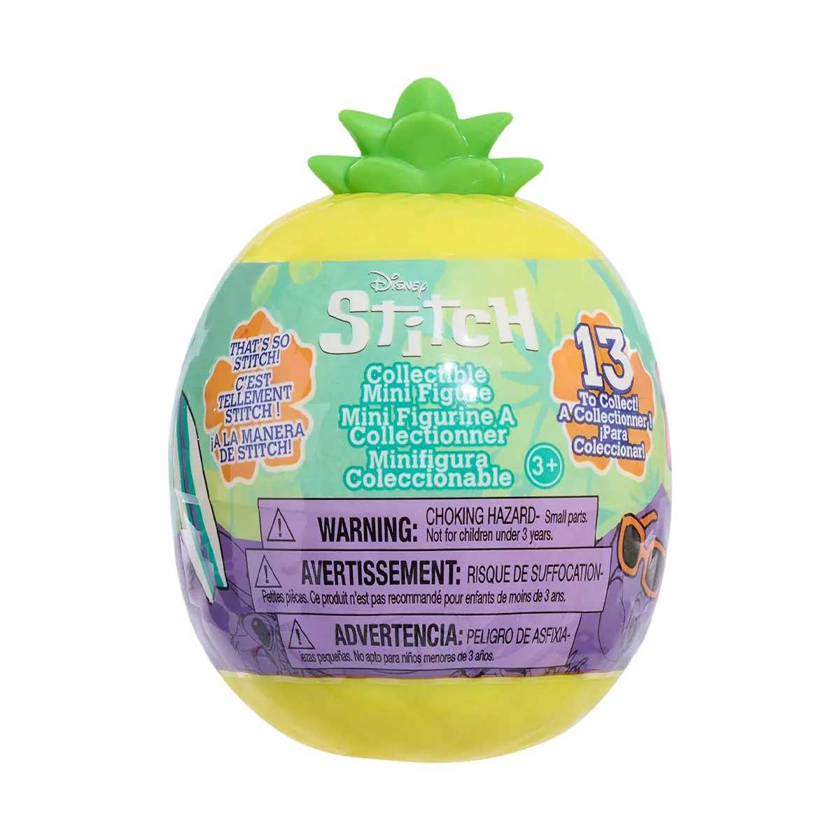 Фигурка Stitch S5 пластиковая 5 см синий