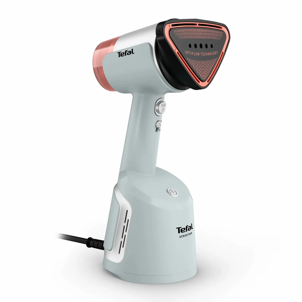 Парогенератор Tefal компактний AeroSteam, 1400Вт, об’єм резервуара 100мл, безперервна подача пари - 20гр, світло-зелений.