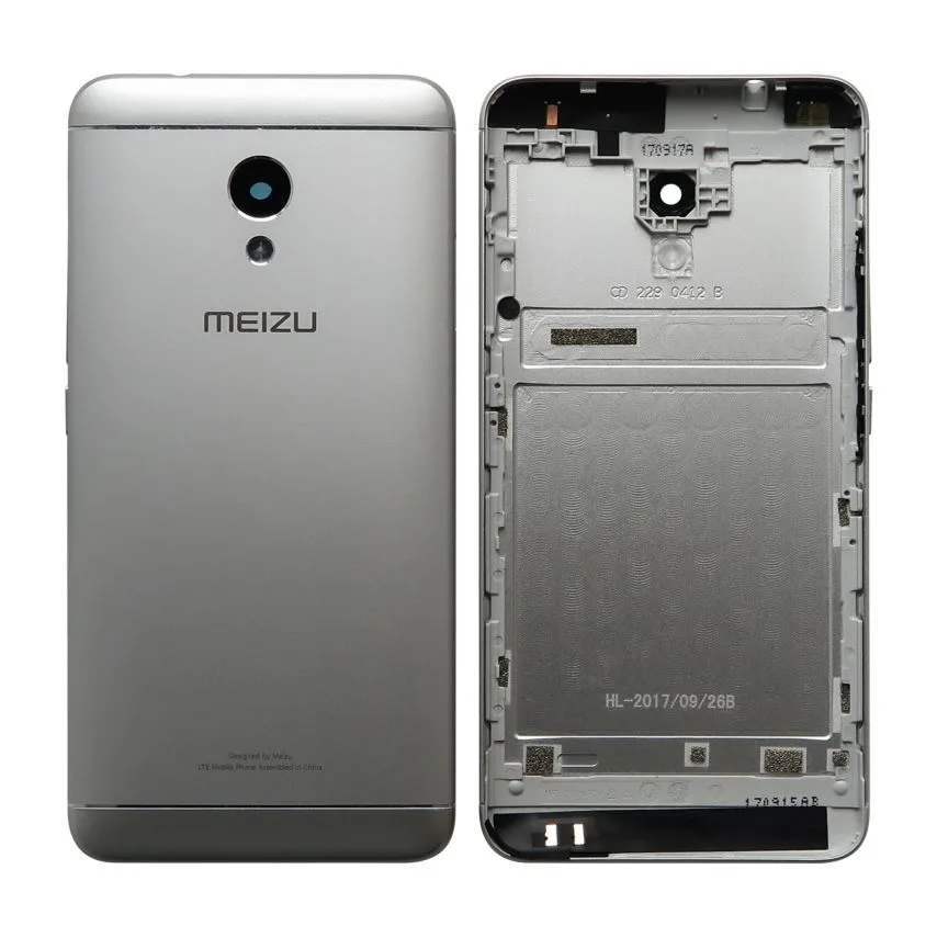 Корпус Meizu High Quality со стеклом камеры 5,5 дюймов серебристый