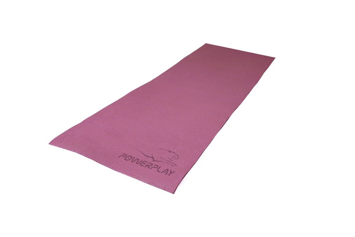 Килимок для йоги Active Point ПВХ 173х61х0,6 см Рожевий