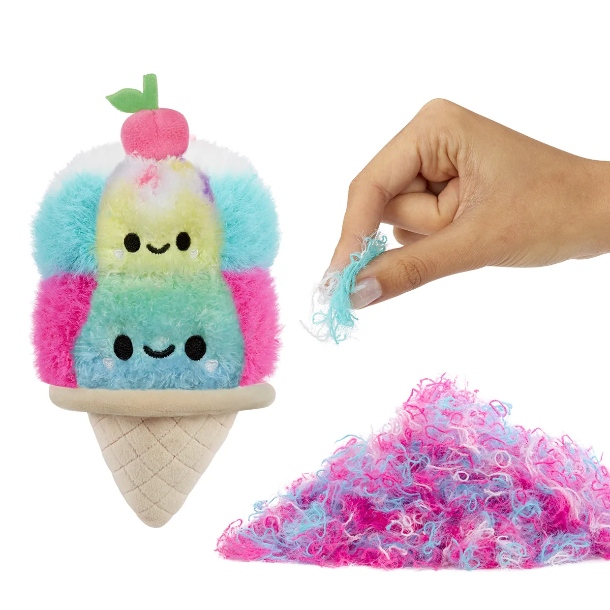 Мягкая игрушка-антистресс Fluffie Stuffiez полиэстер 12х30 см Мороженое