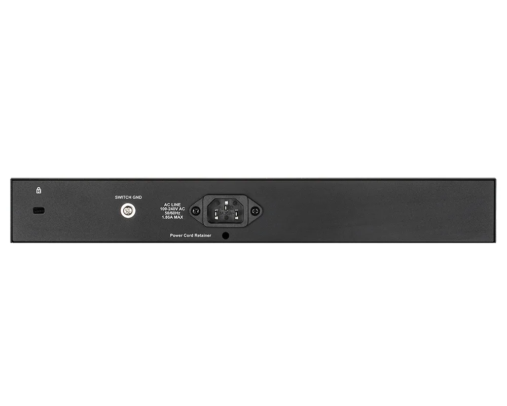 Комутатор D-Link DGS-1210-10MP 8xGE PoE, 2xSFP, 130Вт