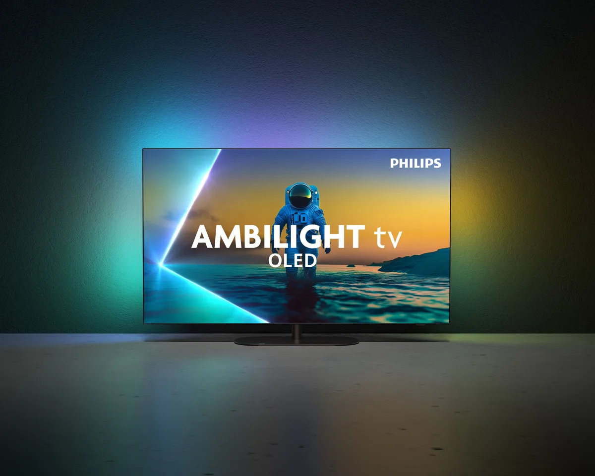 Телевізор Philips OLED 65 дюймів 4K 144Hz Smart Black Ambilight