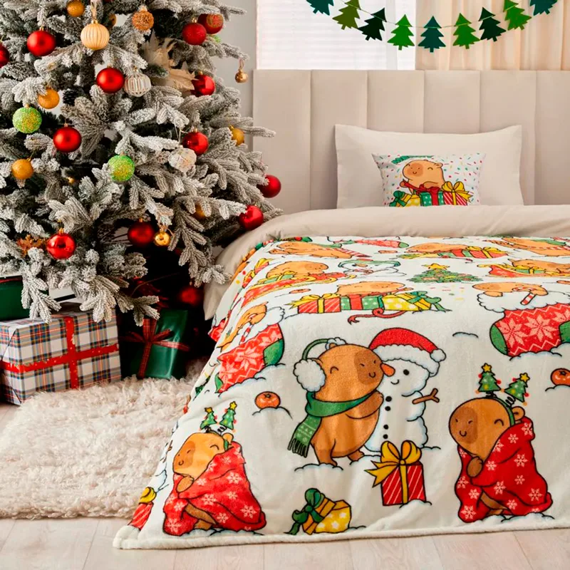 Плед фліс Love You 150x200 см велсофт різнокольоровий