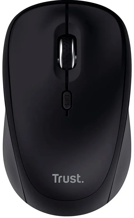 Миша Trust Yvi+ Compact Multi-Device, WL/BT/USB-A, чорний