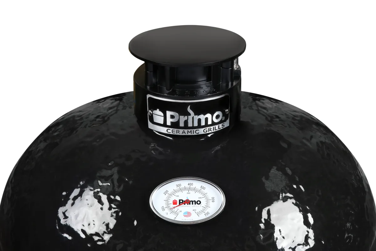 Керамічний вугільний гриль Primo 56х38 см Чорний