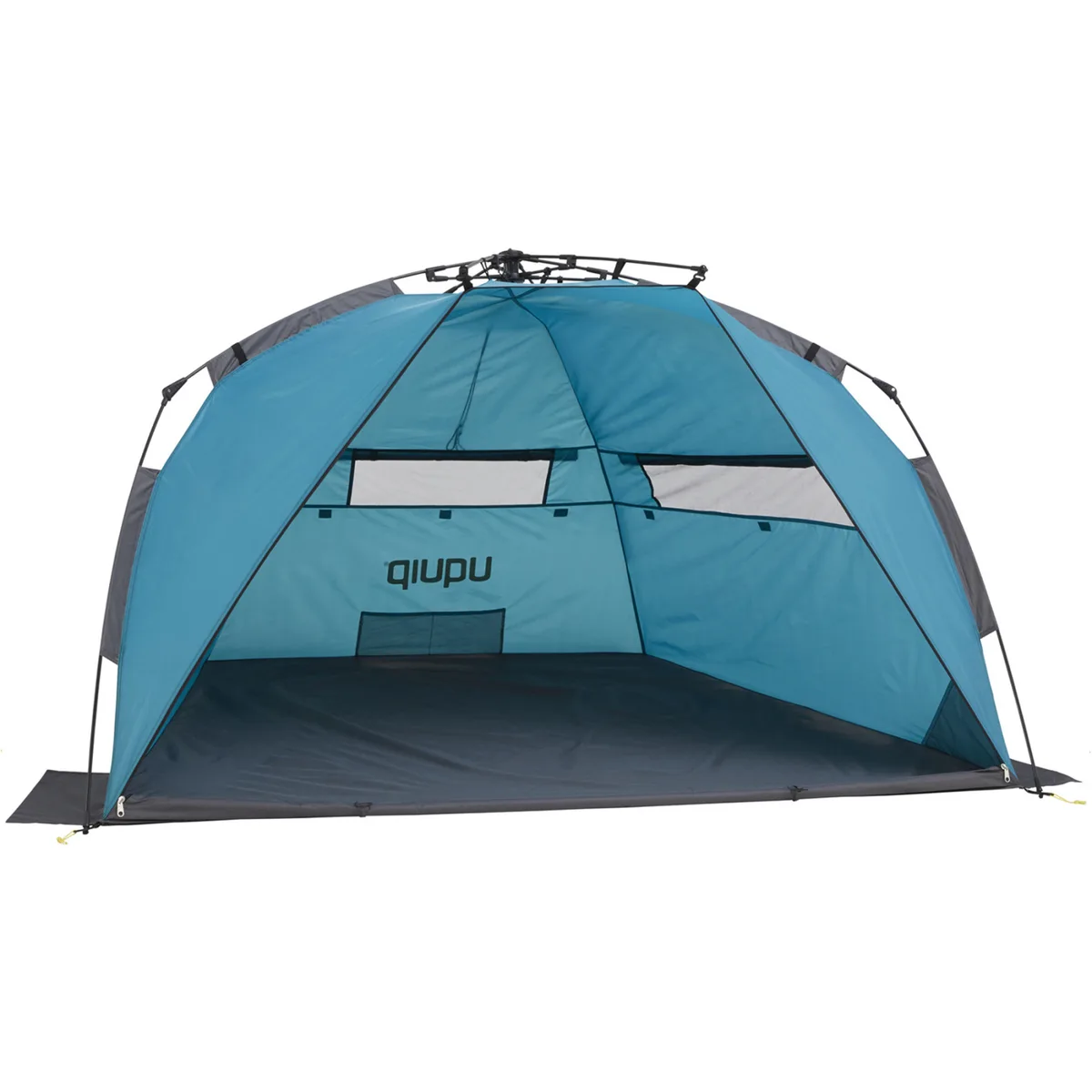 Намет Uquip Polyester 200х150х115 см Синій/Сірий UV 50+