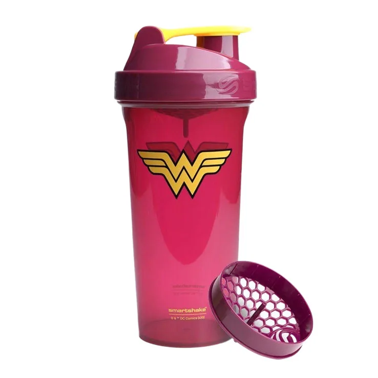 Шейкер спортивний SmartShake пластик 800 мл Бордовий