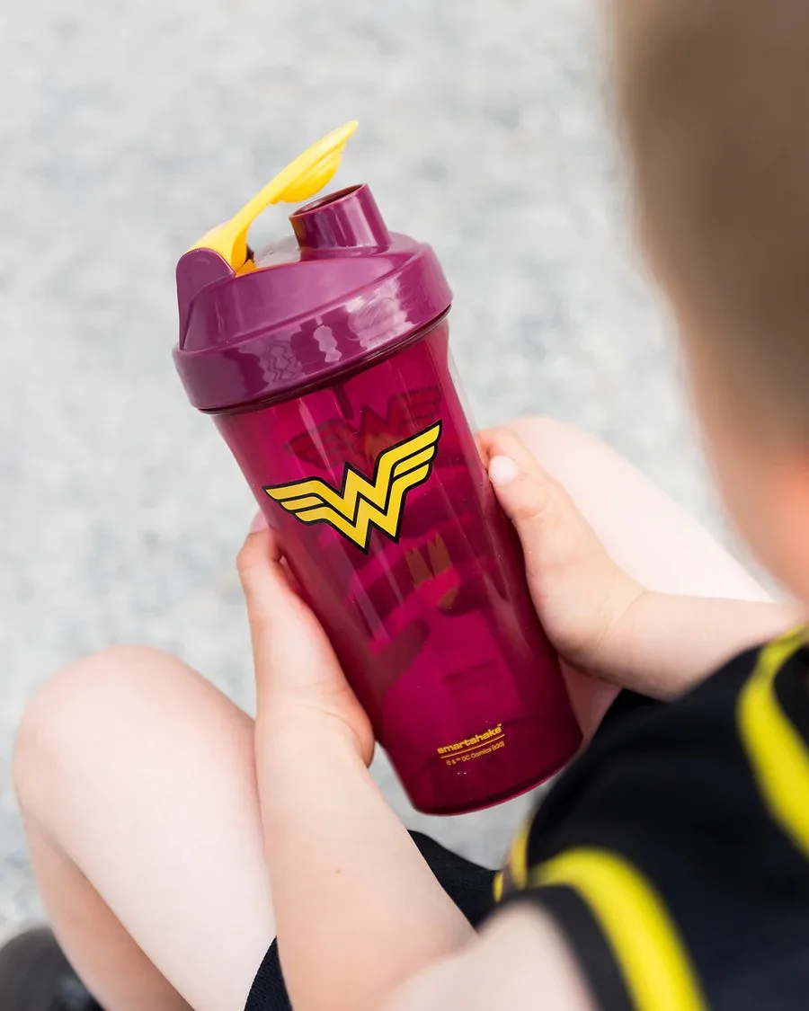 Шейкер спортивний SmartShake пластик 800 мл Бордовий