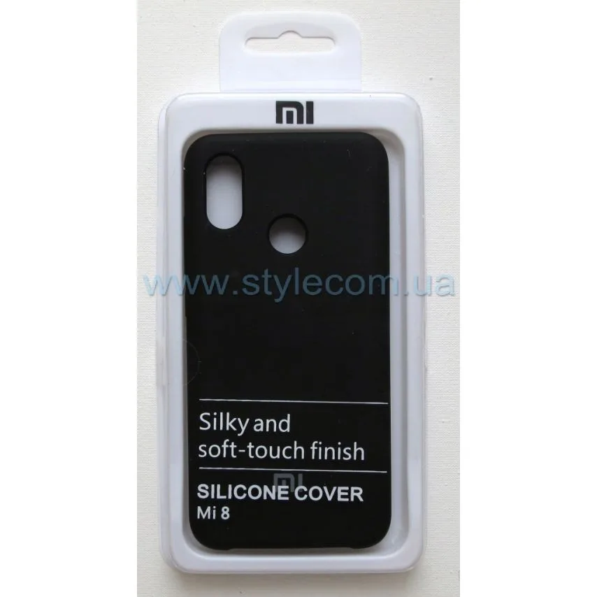 Чохол Silicone для Xiaomi силіконовий чорний