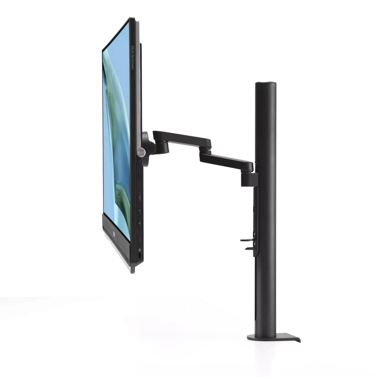 Монітор портативний Asus 23.8" ZenScreen MB249C HDMI, USB-C, MM, IPS, 75Hz, AdaptiveSync, Pivot, C-Clamp Arm