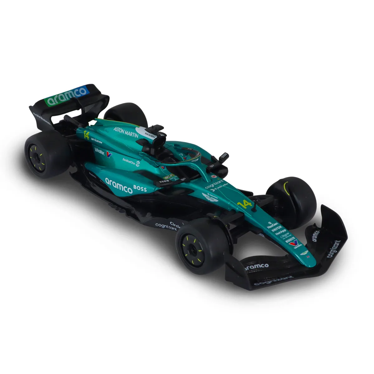 Автомодель TechnoDrive метал 1:24 бірюзова