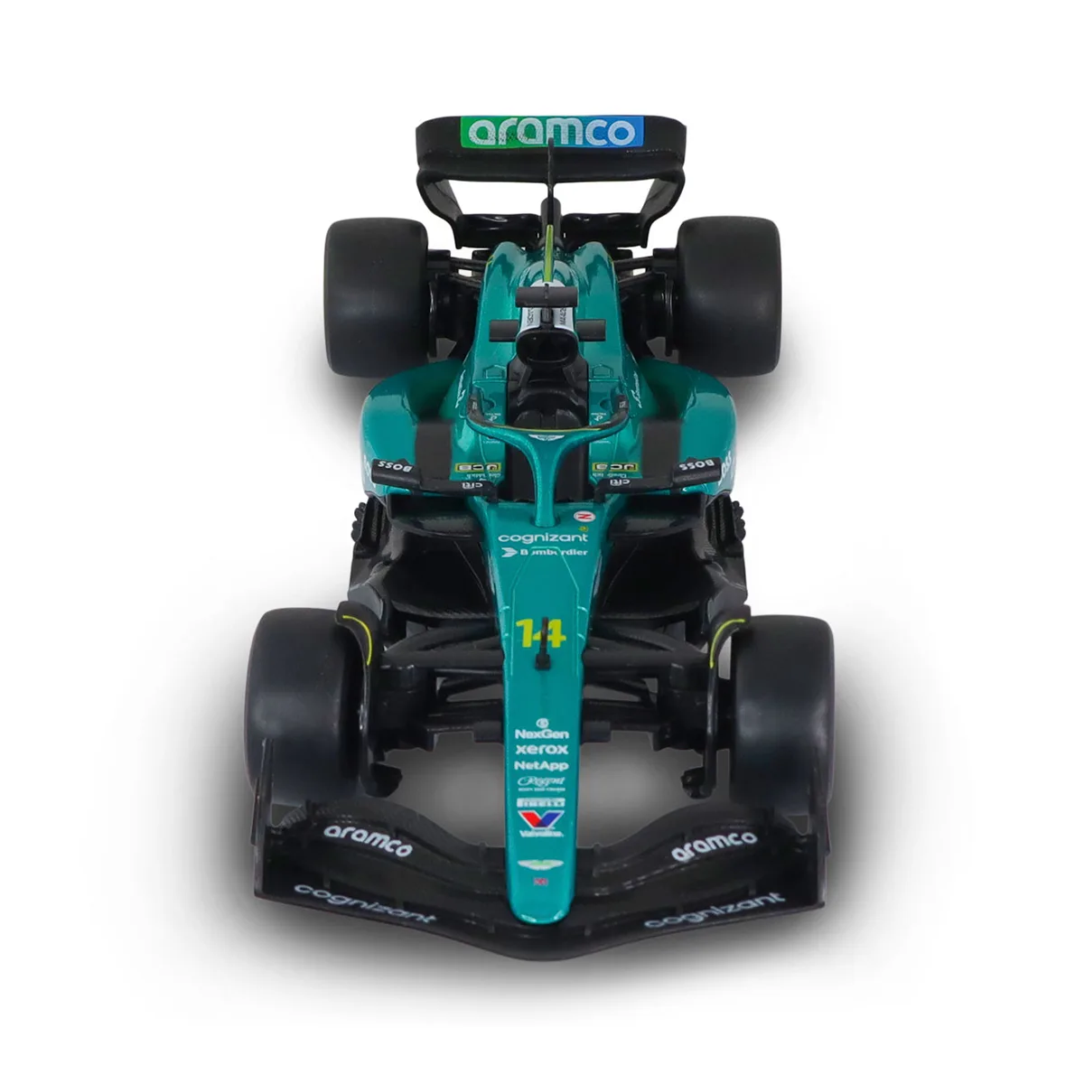 Автомодель TechnoDrive метал 1:24 бірюзова