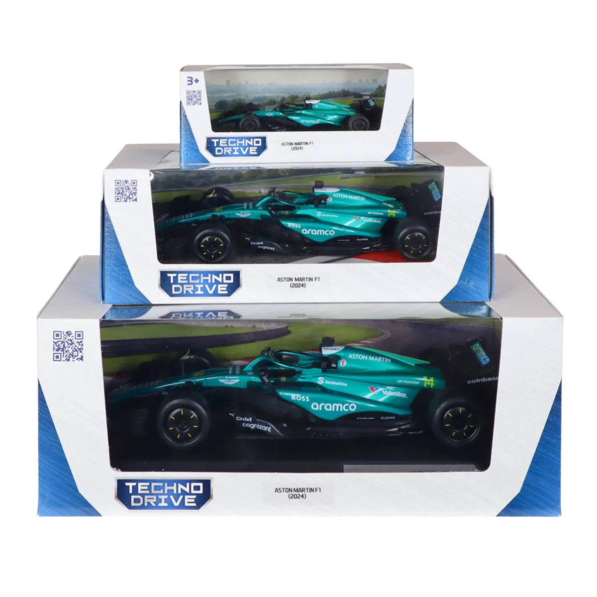 Автомодель TechnoDrive метал 1:24 бірюзова