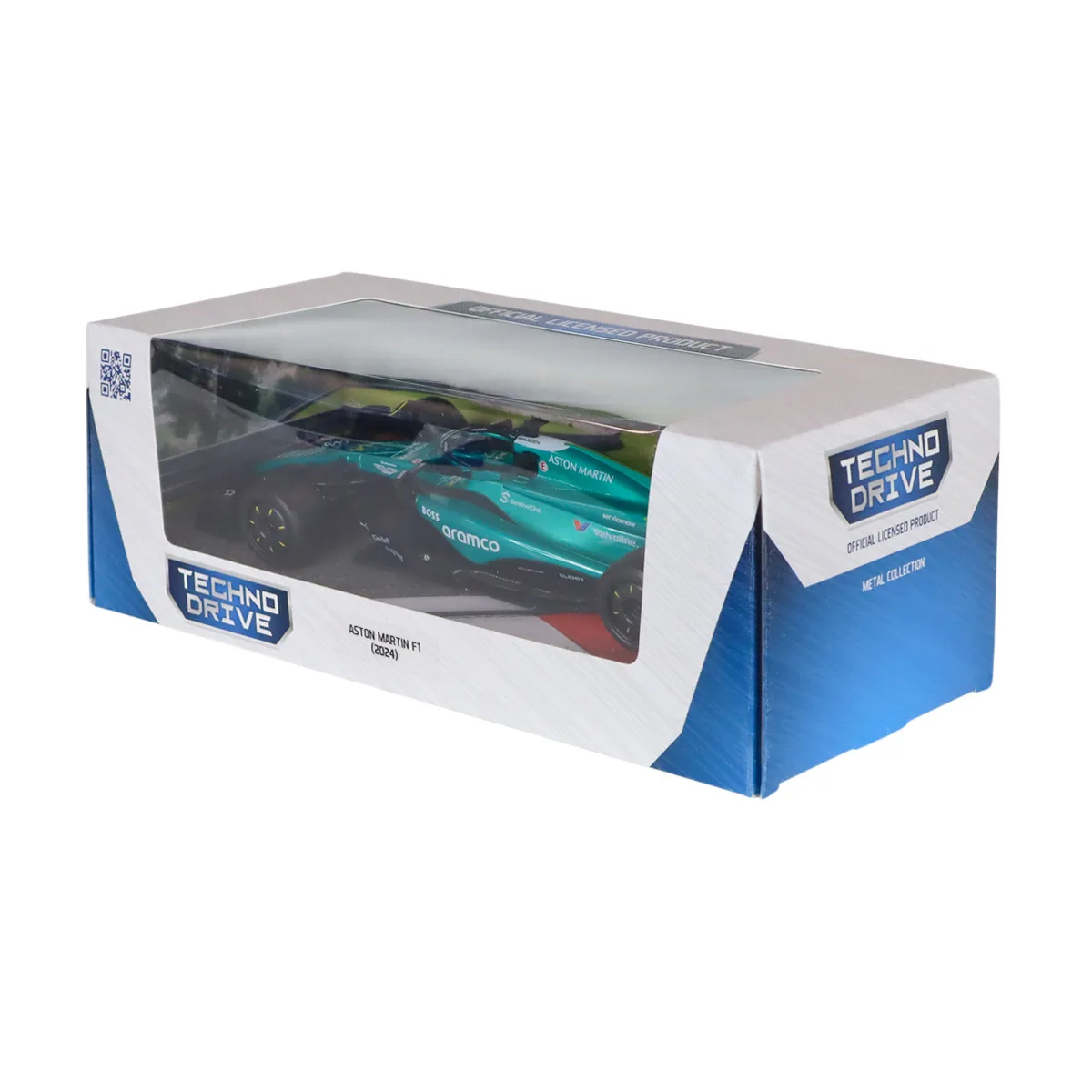 Автомодель TechnoDrive метал 1:24 бірюзова