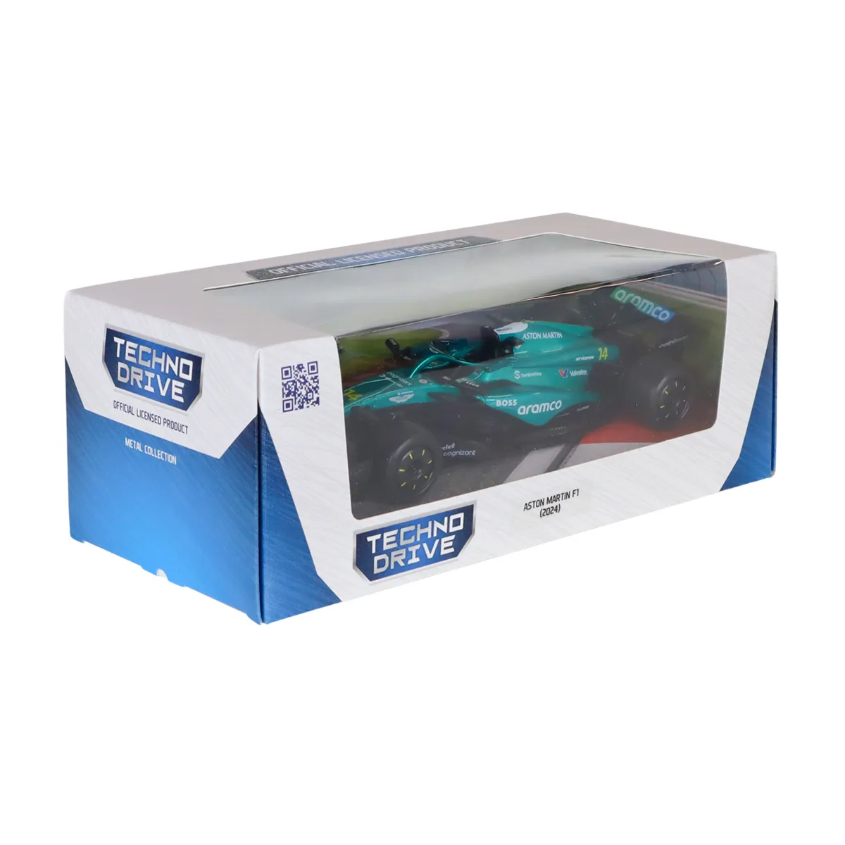 Автомодель TechnoDrive метал 1:24 бірюзова