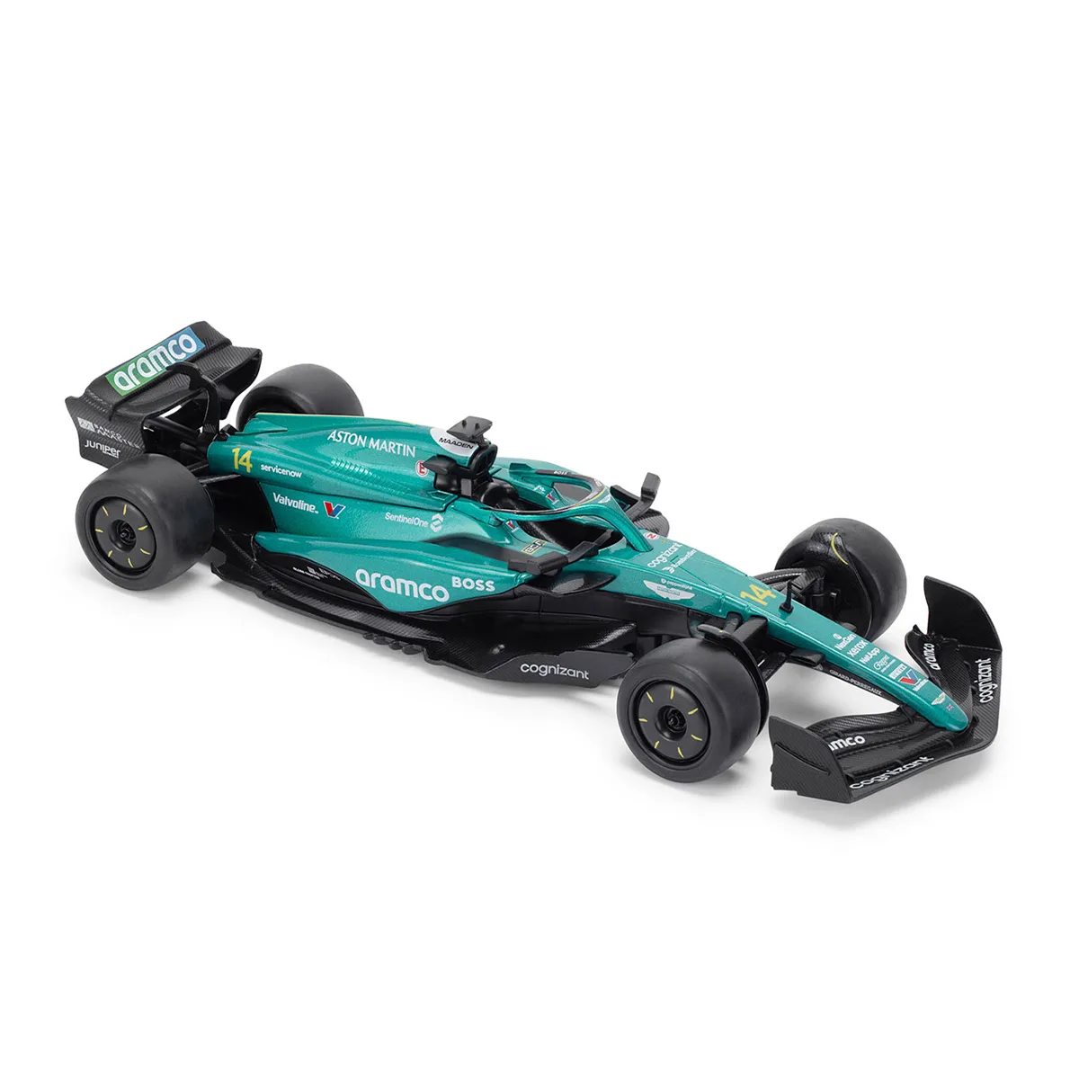 Автомодель TechnoDrive метал 1:24 бірюзова