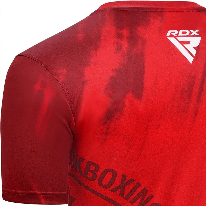 Футболка RDX Inc поліестер S червона