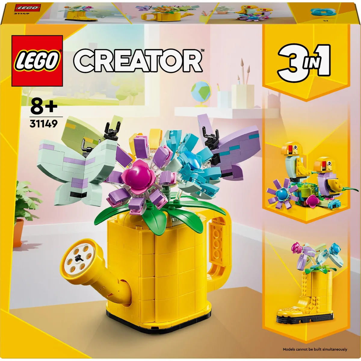 Конструктор LEGO Creator Квіти в лійці