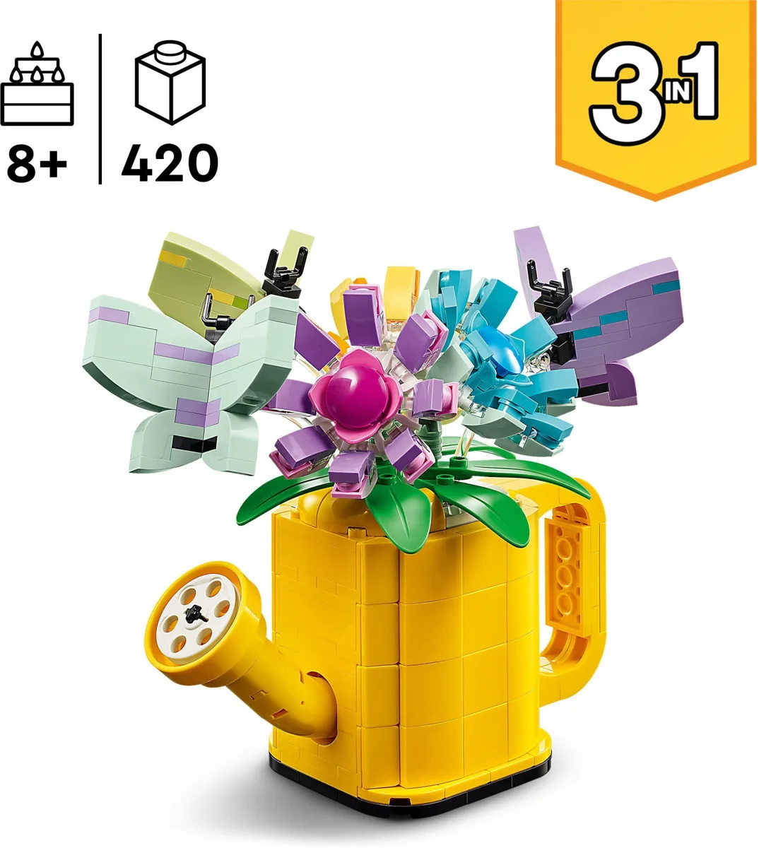 Конструктор LEGO Creator Квіти в лійці