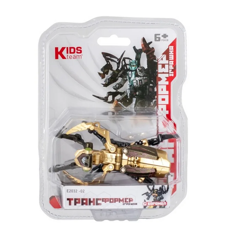 Детская игрушка трансформер Kids Team Пластик 20х15х10 см Зелёный