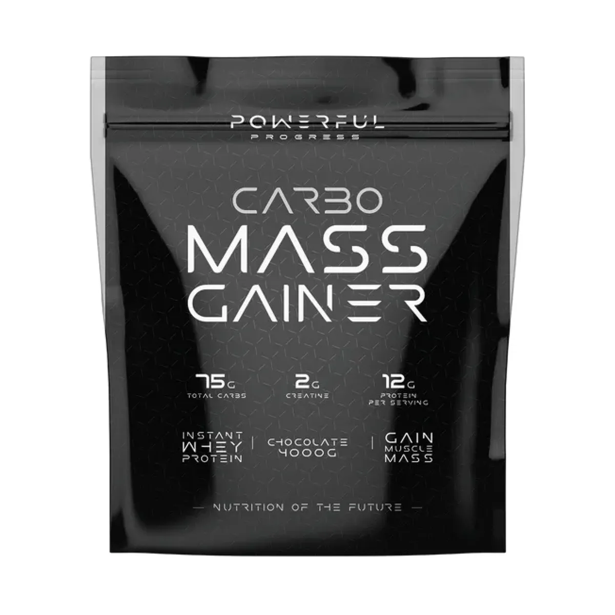 Гейнер Carbo Mass Gainer Powerful Progress безлактозний 4000 г шоколадний