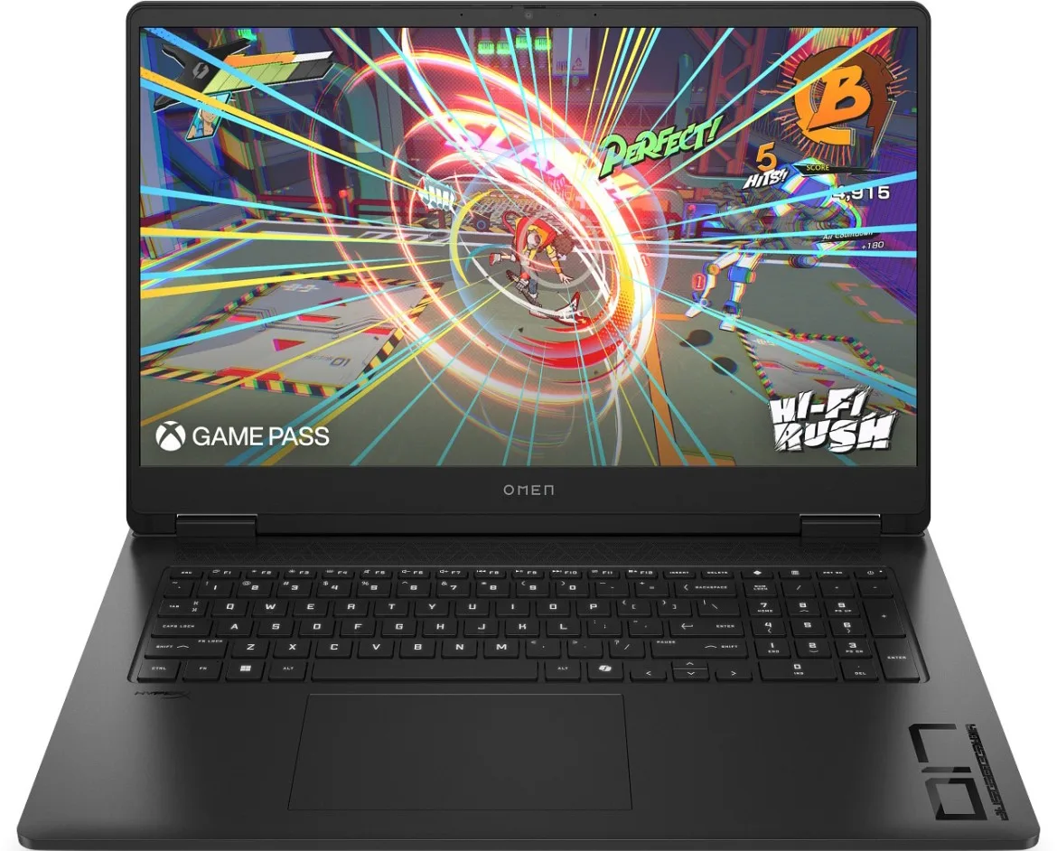 Ноутбук HP OMEN 17-db1005ua 17.3" FHD IPS AG, AMD AI 5 340, 32GB, F1TB, NVD5060-8, DOS, черный