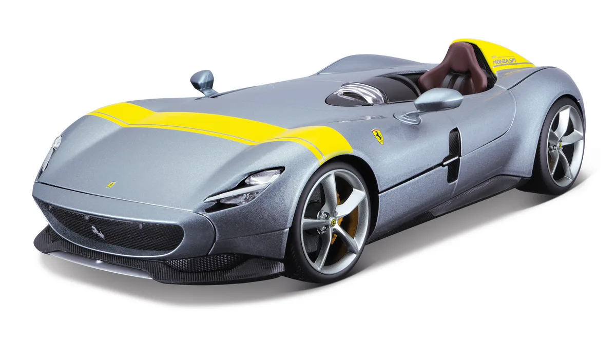 Автомодель Bburago металевий 1:18 сірий