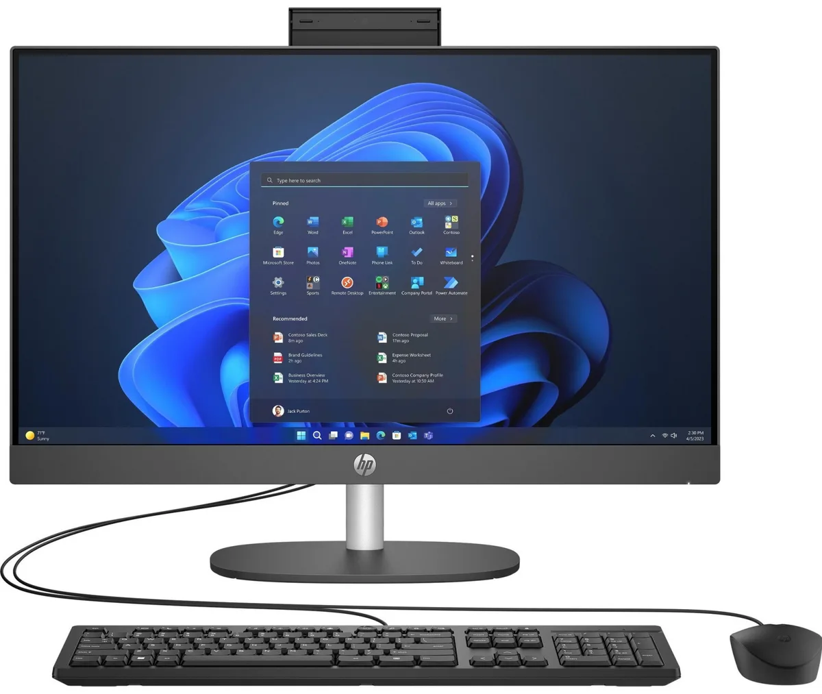 Моноблок HP 23.8" FHD IPS Intel i7 16GB SSD 512GB Біла