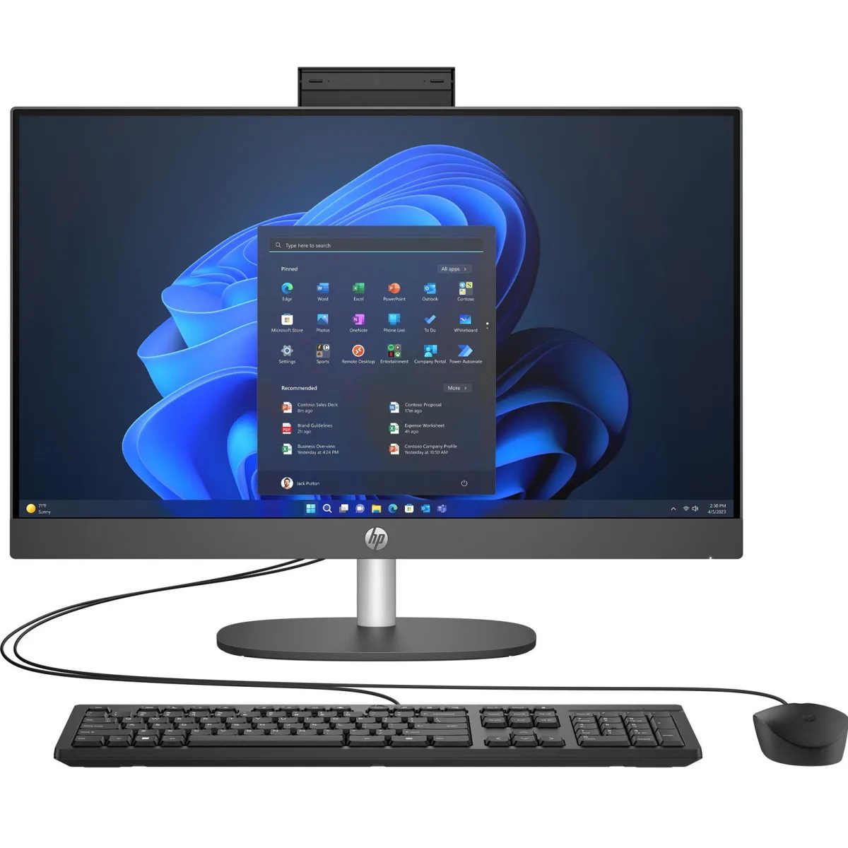 Моноблок HP 23.8" FHD IPS Intel i7 16GB SSD 512GB Біла