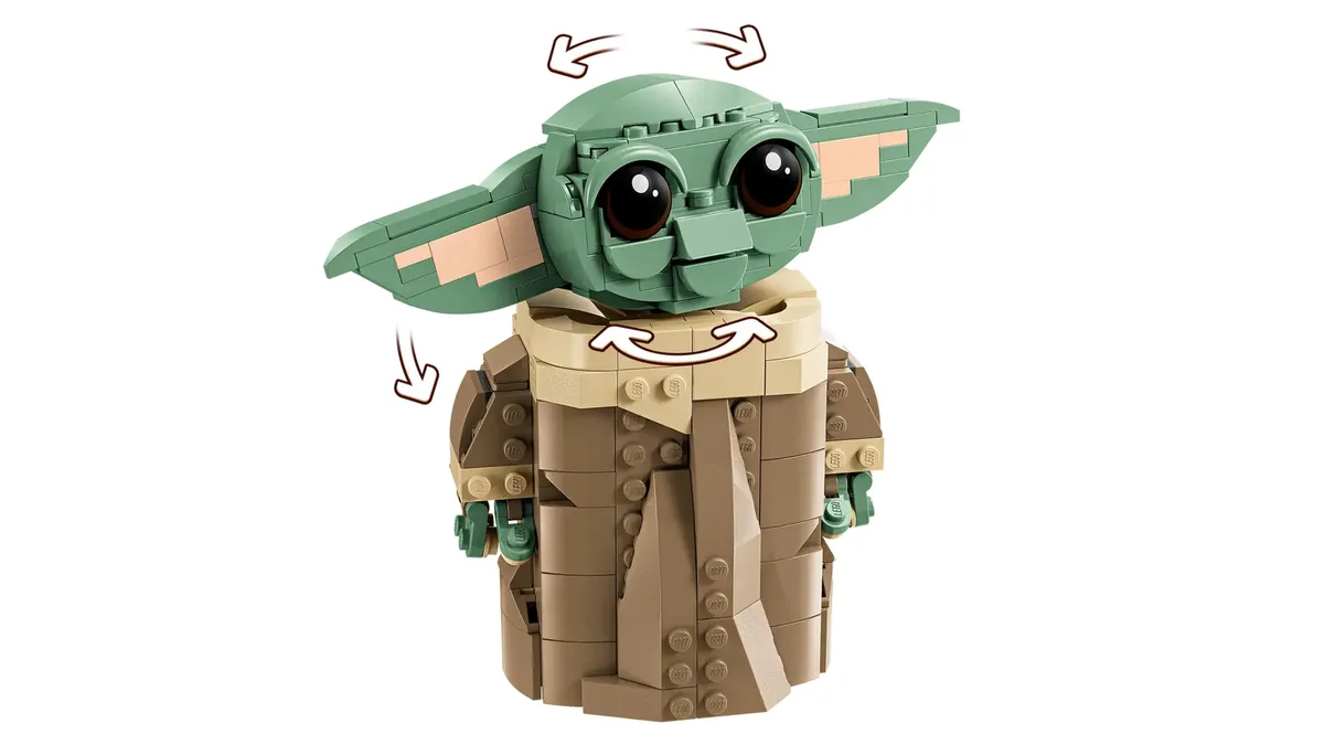 Конструктор LEGO Star Wars Ґроґу пластик 10+ для дітей