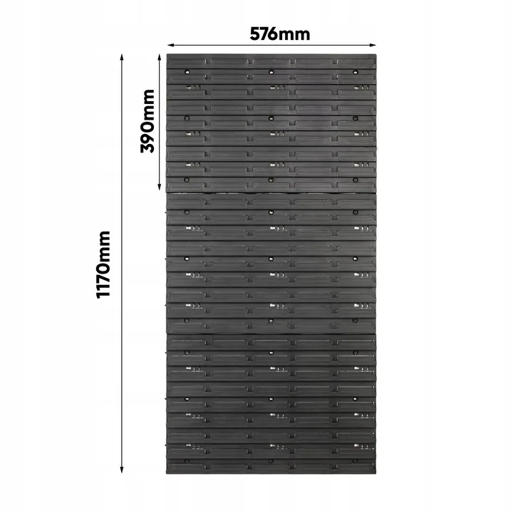 Вертикальна панель для інструменту Kistenberg пластикова 58х117 см