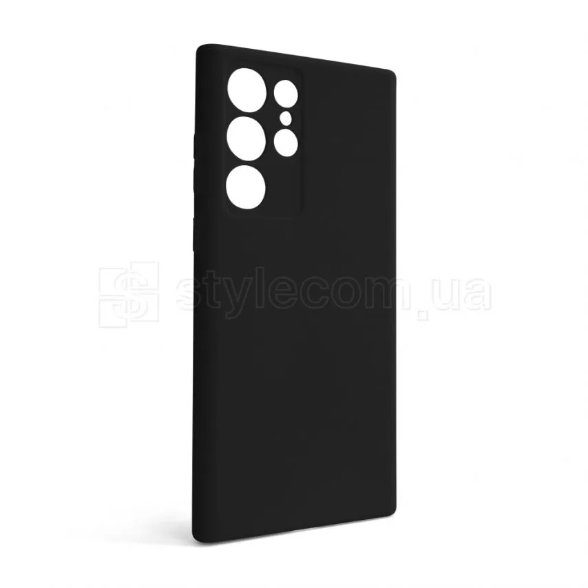 Чохол силіконовий для смартфона чорний S22 Ultra/S908
