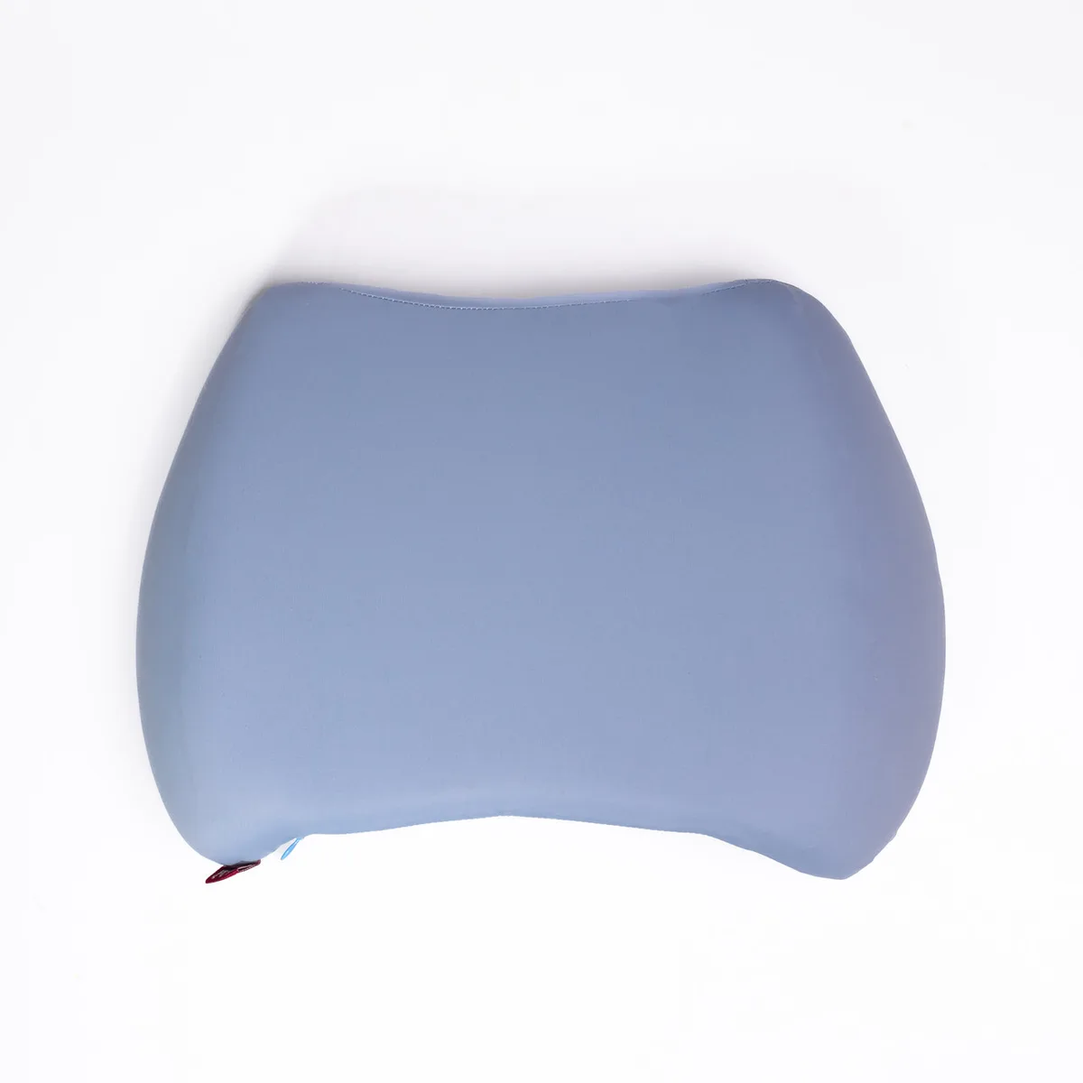 Подушка для попереку Minimal Memory Foam 37х28х10 см матовий трикотаж блакитний
