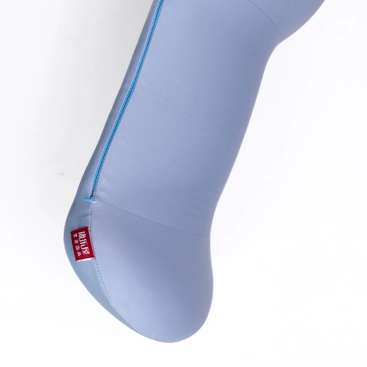 Подушка для поясницы Minimal Memory Foam 37х28х10 см матовый трикотаж голубой