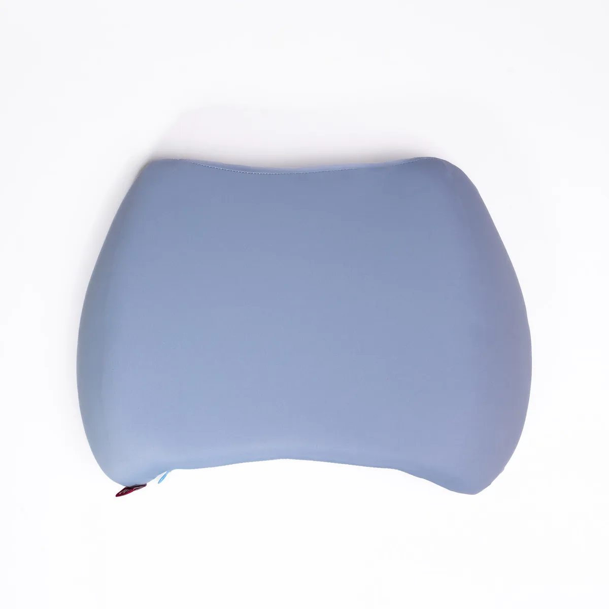 Подушка для поясницы Minimal Memory Foam 37х28х10 см матовый трикотаж голубой