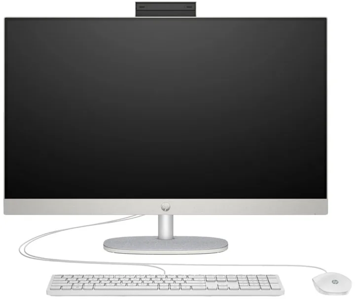 Комп'ютер моноблок HP 27 дюймів FHD IPS AMD Ryzen 5 16GB SSD Білий