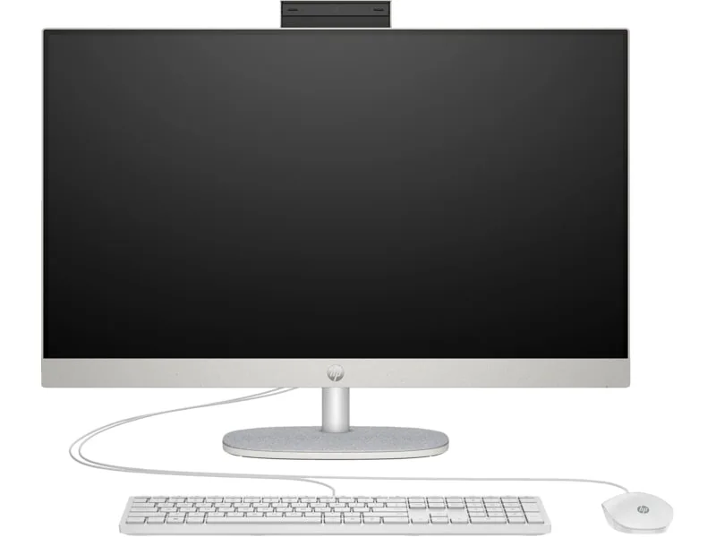 Комп'ютер моноблок HP 27 дюймів FHD IPS AMD Ryzen 5 16GB SSD Білий