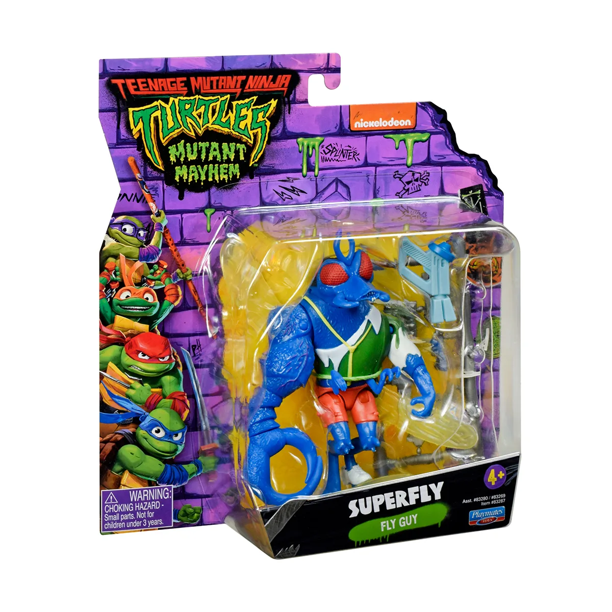 Ігрова фігурка TMNT Суперфлай полімер 11,5 см