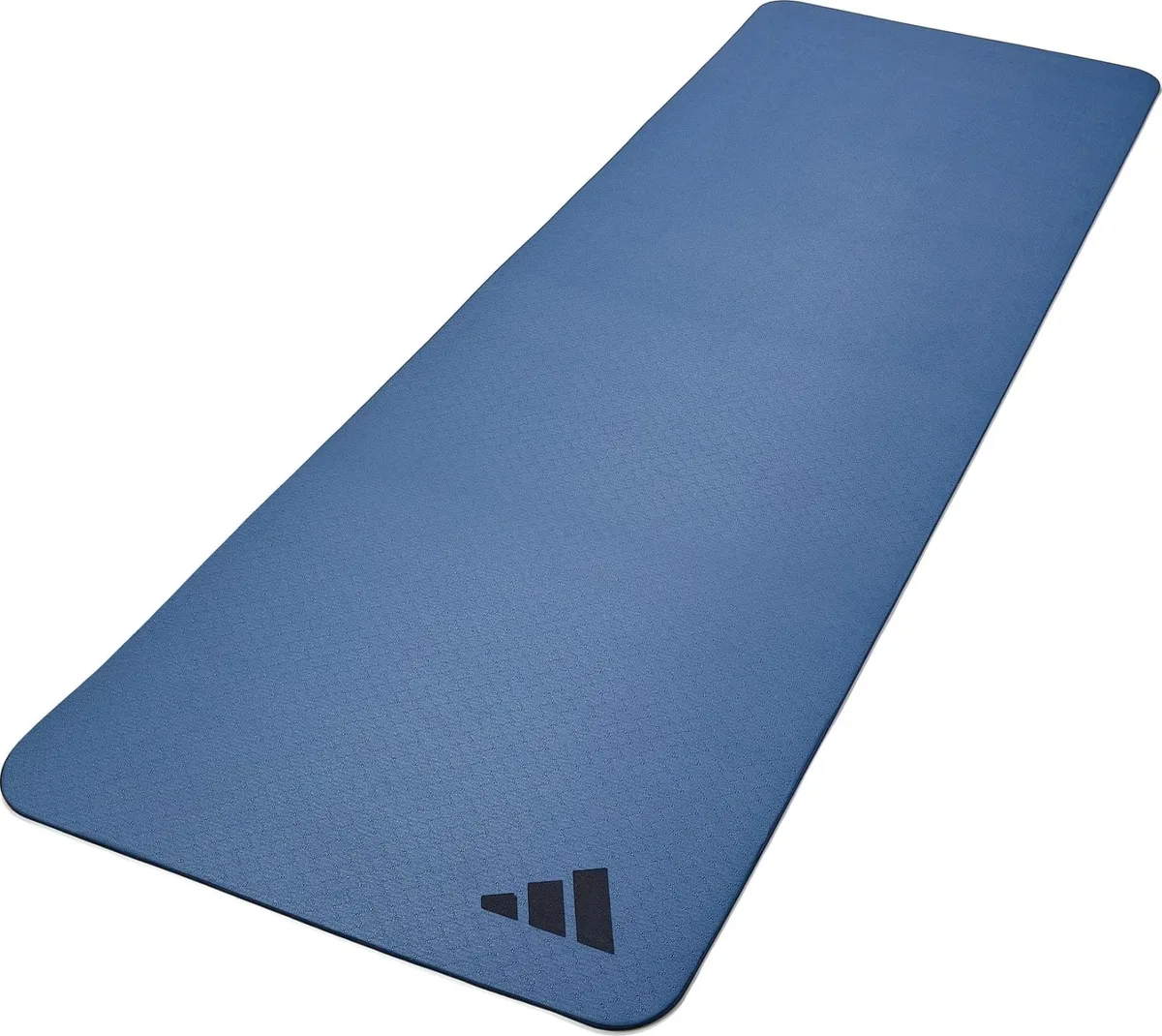 Коврик для йоги Adidas TPE 176х61 см синий 5 мм
