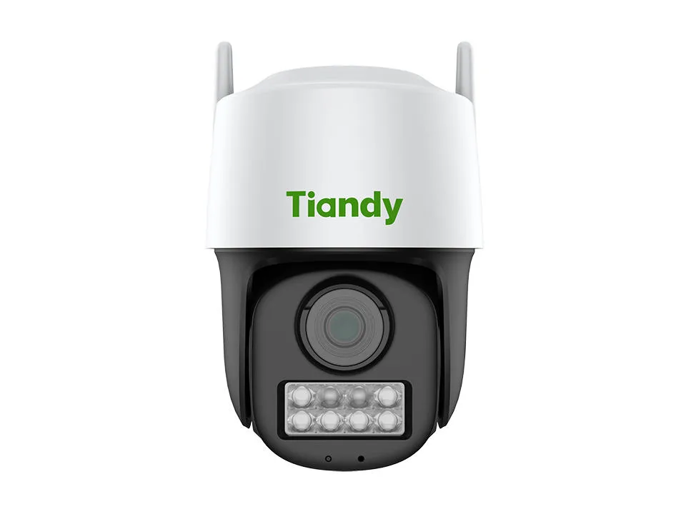 IP-камера Tiandy TC-H333N Спецификация: I5W/C/WIFI/Eu/4mm/V4.2, 3MP, Цветной Maker Wi-Fi PT, 4mm, f/1.6, LED15m, IR50m, DC12V, IP66, Динамик.