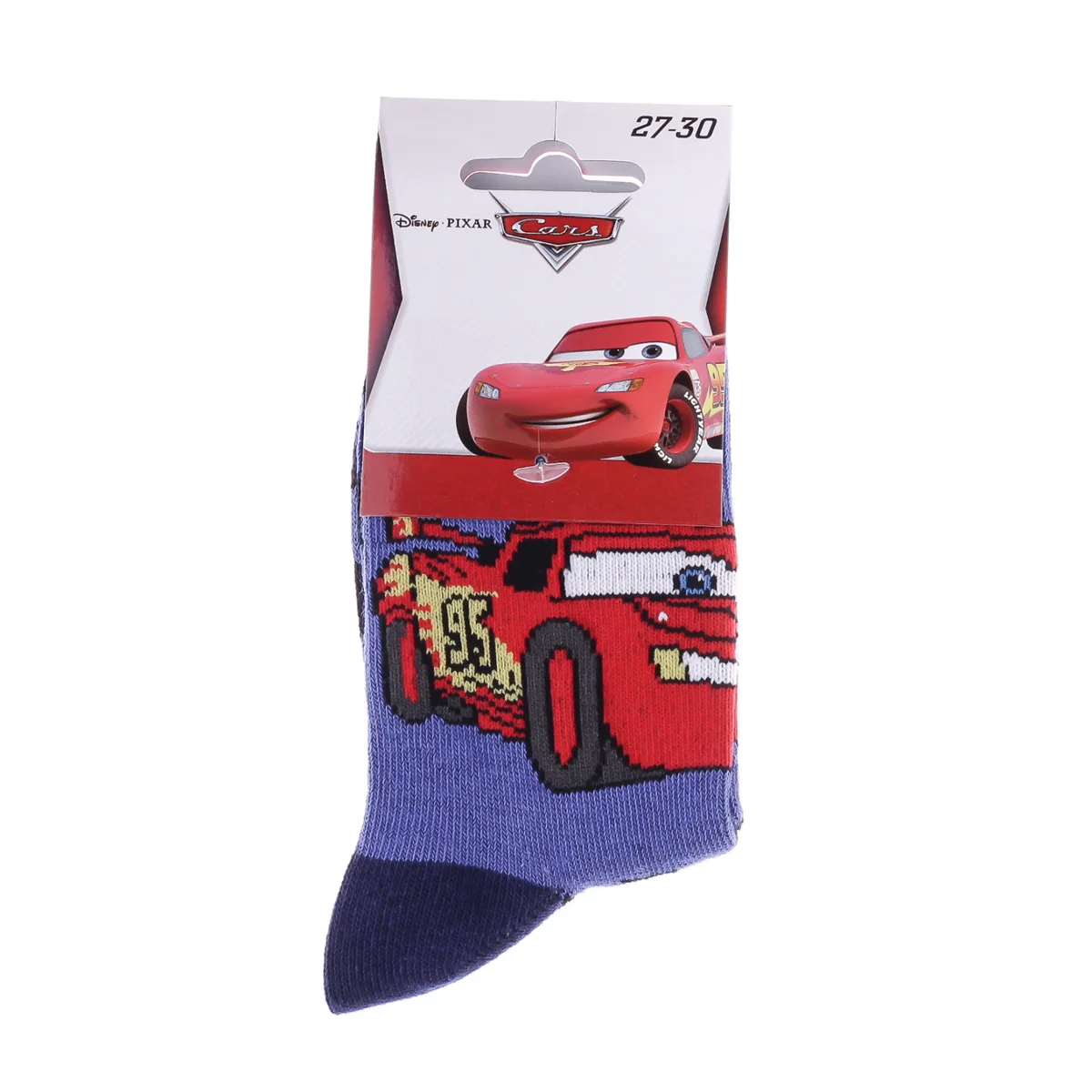 Шкарпетки CARS 74% бавовна 31-34 синій