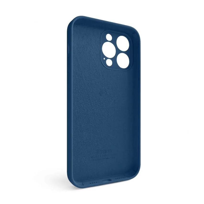Чохол силиконовий для iPhone 14 Pro Max  синій